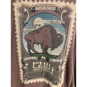 Phil Lesh & Friends Grateful Dead Roam The West Tour T-Shirt XL 2001 2002